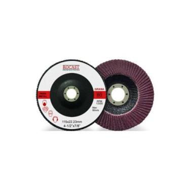 Imagem de Disco De Lixa Flap Disc 115 X 22 Mm Grão 60 Rocast 102,0002