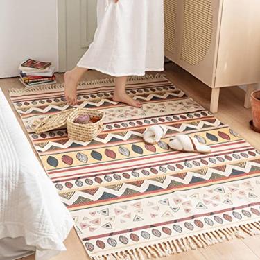 Imagem de youyoucool Home Vintage Collection Tapete boêmio grande antiderrapante lavável para sala de estar quarto crianças berçário 119 x 180 cm