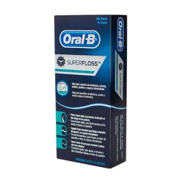 Imagem de Fio Dental Oral-B Super Floss Com 50 Unidades - Oral B