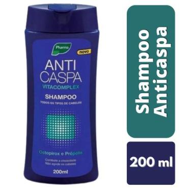 Imagem de Shampoo Anticaspa Vitacomplex Man Pharma 200ml - Pharma Cosméticos