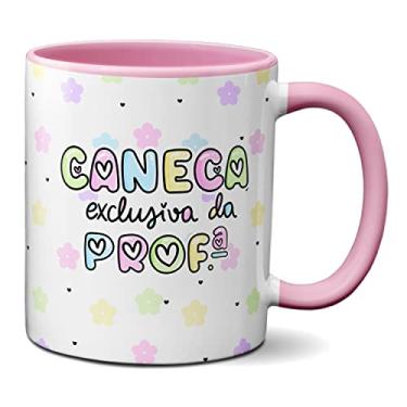 Imagem de Caneca Exclusiva Da Professora Feliz Dia Professores (Rosa)