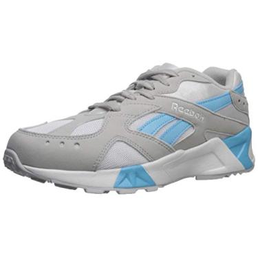 Imagem de Reebok Tênis masculino Aztrek (cinza crânio/branco/digital) CN7473, Caveira cinza/branco, 36 BR