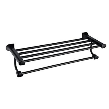 Imagem de Suporte de papel higiênico de aço inoxidável de zinco preto gancho de parede cabide de toalha saboneteira copo de vidro organizador de banheiro acessórios de banheiro, toalheiro