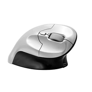 Imagem de Acessórios dos componentes G70 mouse óptico de mouse vertical sem fio e com fio mouse óptico, estilo: versão de carregamento sem fio