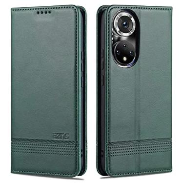 Imagem de For Honor 50 AZNS Magnetic Texture Horizontal Flip Leather Case with Card Slots & Holder & Wallet