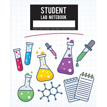 Imagem de Student Lab Notebook: 1/4 Square inch Chemistry Lab Notebook - Laboratory Notebook For Research Composition Notebook: Student Lab Notebook: 2