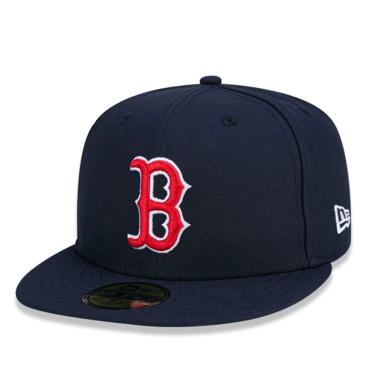 Imagem de Boné New Era 59fifty mlb Boston Red Sox Marinho