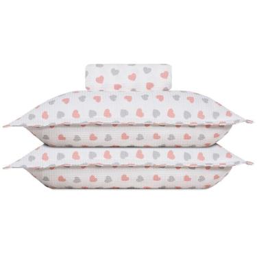 Imagem de Kit Colcha De Piquet Queen 3 Peças Estampado Dohler-Vênus