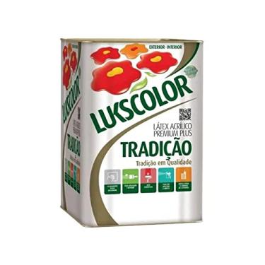 Imagem de Acrílico Latex Lukscolor Tradição Branco 18l