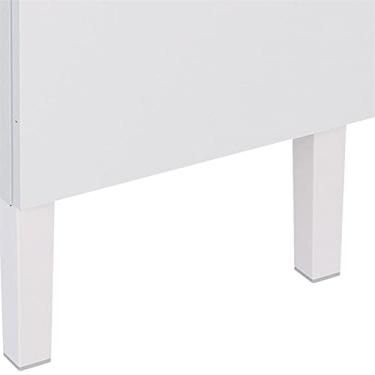 Imagem de Gabinete para Lavanderia em Aço com Tanque Flat Branco
