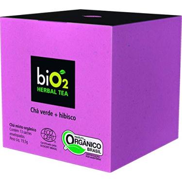 Imagem de Bio2 Herbal Tea Cha Verde E Hibisco 19 5G