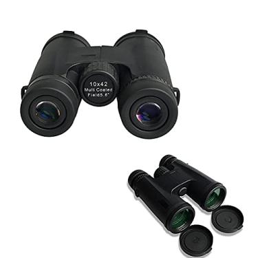 Imagem de Binóculos 10x42, binóculos profissionais à prova d'água HD, binóculos de lentes BAK4 prisma FMC duráveis ​​e transparentes, adequados para esportes ao ar livre e concertos, observação de pássaros