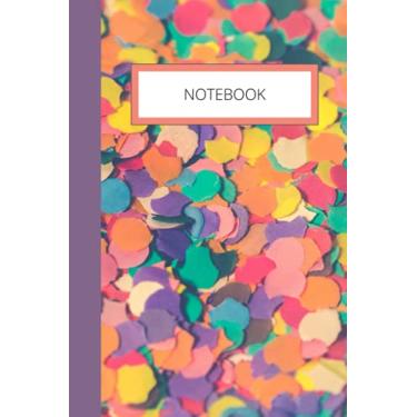 Imagem de Confetti Notebook: Confetti Notebook Blank Lined Journal