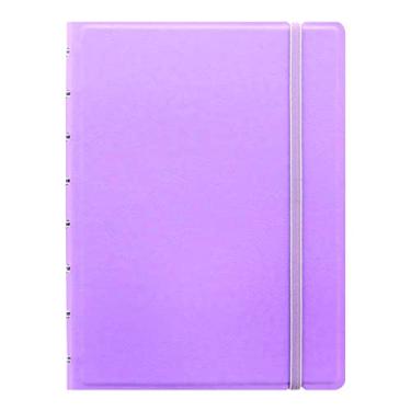 Imagem de Filofax Caderno recarregável, tamanho A5, coleção pastel clássico, papel pontilhado, 21 x 14,6 cm, orquídea (B115081U)