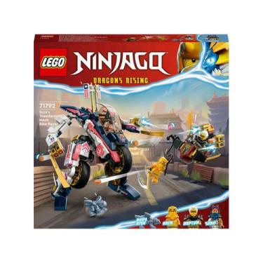 Imagem de Lego Ninjago Robô De Moto De Corrida Mutável De - Sora 384 Peças 71792