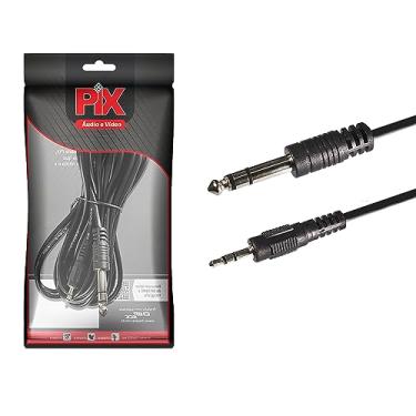 Imagem de Performance Sound Cabo P2+P10 Plástico - P2 Estéreo + P10 Estéreo 5M