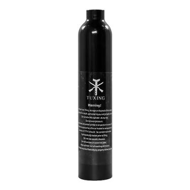 Imagem de TUXING 4500Psi PCP Tanque de Paintball 0.3L 4500psi Cilindro de alumínio aprovado CE 18Ci Capacidade para Pistolas de Ar Paintball ou PCP (Garrafa Vazia) M18*1.5