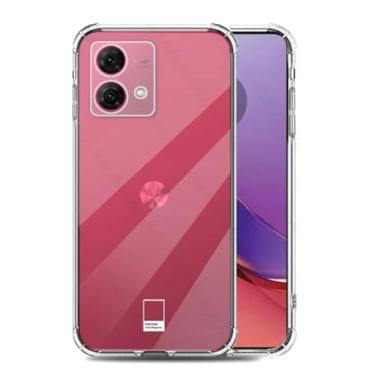Imagem de Capa Capinha Anti ImpactoTransparente Para Moto G84 5G