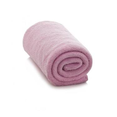 Imagem de Manta Camesa Bebe Infantil Cobertor Anti-Alérgico  Rosa - Mbbimports