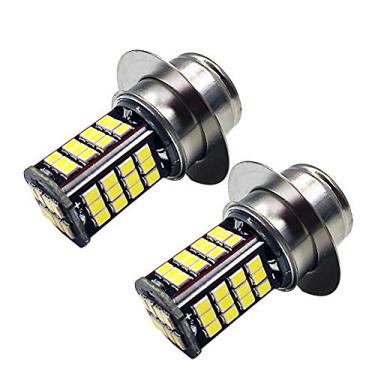 Imagem de Ruiandsion P36S Luz LED para Motocicleta Branca 6000K Super Brilhante DC 10-30V 2835 56SMD Chips Lâmpada LED para Motocicleta Moto Scooter Light (pacote com 2)