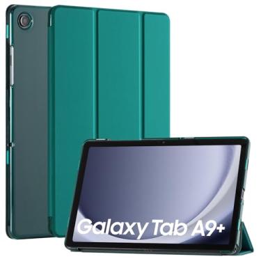 Imagem de CoBak Capa para Samsung Galaxy Tab A9 Plus 2023, capa protetora traseira rígida fina com função de hibernar automático para tablet Samsung Galaxy Tab A9 + 10,9 polegadas