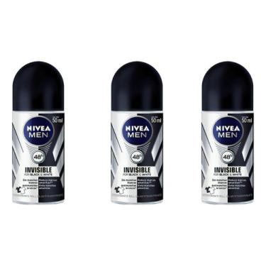 Imagem de Desodorante Rollon Nivea 50 Ml  Protec - Kit C/3und Desodorante rollon nivea 50 ml  protec - kit c/3und