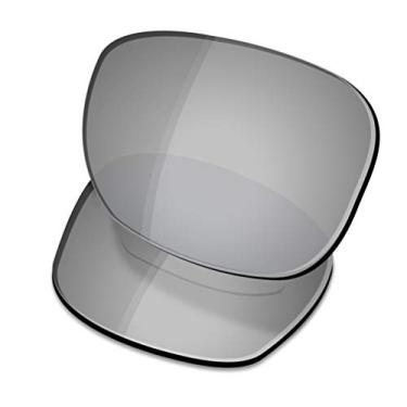 Imagem de OSharp Lentes de substituição de desempenho para óculos de sol Oakley Holbrook XL OO9417 - Prata cromada