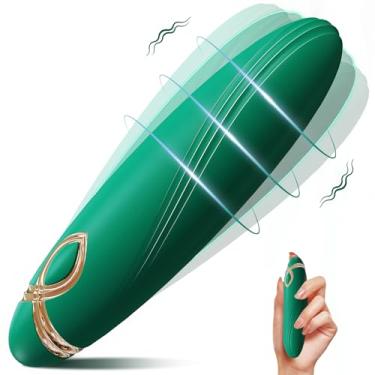 Imagem de Small Bullet Vibrator for Women, Precise Vagina Clitoris Nipples Stimulation with 10 Modes, Full Silicone Vibrating Finger Massager for G Spot Nipple, Waterproof Adult Sex Toy for Women or Couples