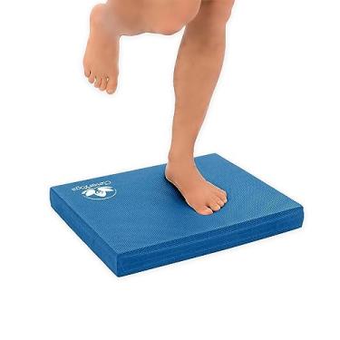 Imagem de Clever Yoga Almofada de equilíbrio – almofada de espuma antiderrapante para ioga, exercício e treino, pilates, academia, ajuste, treinador de equilíbrio de estabilidade, base de espuma espessa, alta