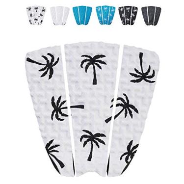 Imagem de Ho Stevie! Almofada de tração premium para prancha de surf – o pé não escorrega – 3 peças, tamanho completo, aderência máxima, adesivo 3M mais forte