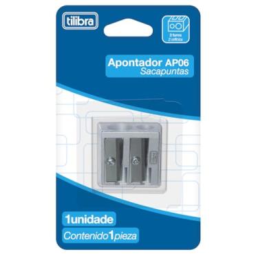 Imagem de Tilibra - Apontador 2 Furos sem Depósito AP06 - 1 un