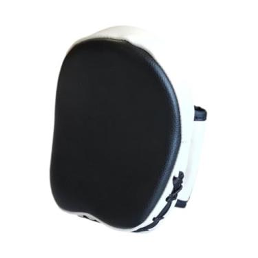 Imagem de Generic Strike Round Pad Kick Boxing Curvo Foco Luvas de Soco PU Couro Luvas de Boxe Alvo de Mão para Kickboxing Karate Muay Thai, Preto