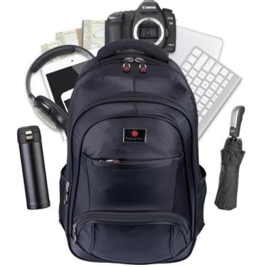 Imagem de Mochila Bolsa Masculina Feminina Durável Resistente Trabalho Faculdade