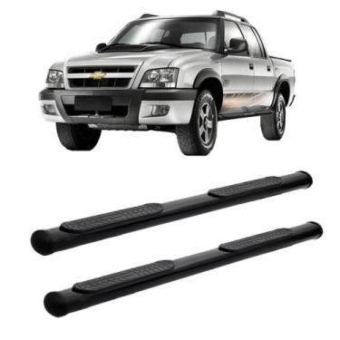 Imagem de Estribo S10 1996 A 2011 Preto Cabine Dupla - SOLAR