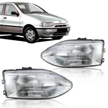 Imagem de Par Farol Palio Edx Elx Ed Young 96 97 98 00 01 02 de Foco Simples - F