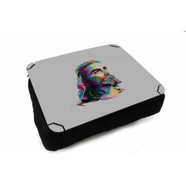 Imagem de Almofada Bandeja para Notebook Laptop Jesus Pop Art - Deluzz