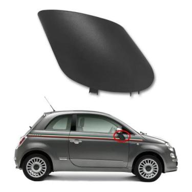 Imagem de Acabamento Base Retrovisor Lado Passageiro Fiat 500 2010-2011