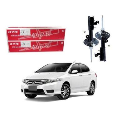 Imagem de Par Amortecedor Dianteiro City 1.5 2009 A 2013 - Kayaba