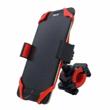 Imagem de Suporte Celular Bike Bicicleta Moto Gps Celular Até 6.3 Pol - Tomate
