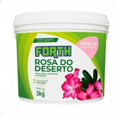 Imagem de Adubo Fertilizante Forth Rosa Do Deserto 3kg Floração Flor