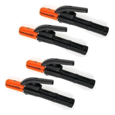 Imagem de Kit 4 unidades Porta Eletrodo 500a Suporte Grampo Soldagem - Starfer