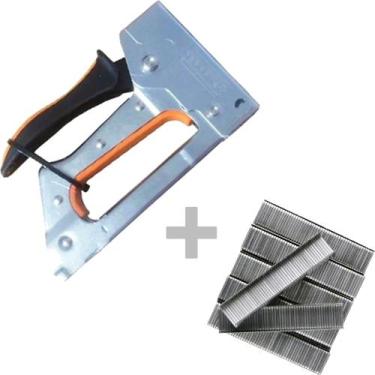 Imagem de Kit Grampeador Tapeceiro Profissional 5580 + 1000 Grampos 106/6mm - St