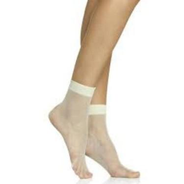 Imagem de Meia Soquete Fina Loba Lupo Fio 20 Punho Comfort Band 5530 - Lupo/Loba