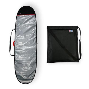 Imagem de Capa Prancha Longboard Refletiva 9'0 A 9'4 com Wetsuit Bag - Maori Ext