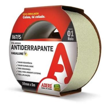 Imagem de Fita Antiderrapante Neon Vagalume Adere 867S 50MM X 5M
