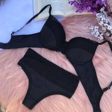 Imagem de Conjunto Calcinha e Sutiã Beleza e Conforto em uma única peça - DLay L