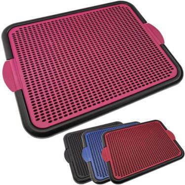 Imagem de Sanitário Canino Higiênico Toalete Pipi Dog Xixi Educador Tapete Plást