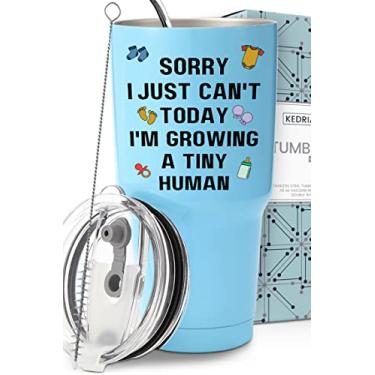 Imagem de Copo de gravidez de 850 g, presentes engraçados para mães de primeira viagem, melhores presentes para grávidas, presentes para gestantes para mulheres grávidas, presentes para mães grávidas para a primeira vez, presentes para mães grávidas