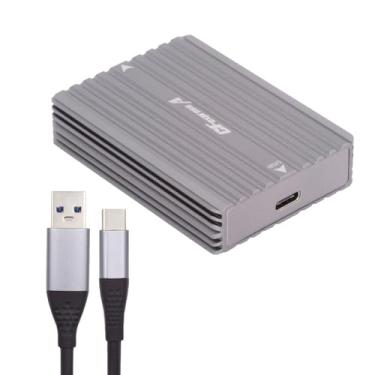 Imagem de NFHK Leitor de cartão de extensão USB3.1 Tipo-C USB3.0 Tipo-A para CF Express CFE Type-A e Type-B CFA R5 Z6 Z7 CFB