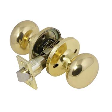 Imagem de Design House 727222 Puxador universal de 6 vias para salão e armário, latão polido